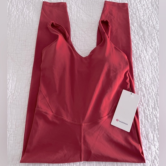 lululemon athletica Pants - NWT Lululemon Align Bodysuit 25" in Cayenne